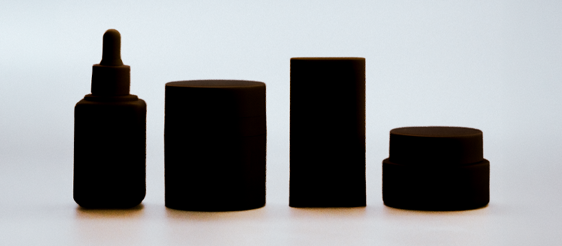 The Real Company skincare product texture and packaging.